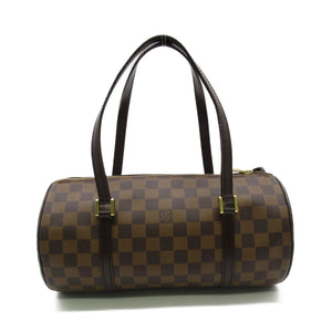 Louis Vuitton Papillon 30 Shoulder Bag Brown Ebene Damier PVC coated canvas