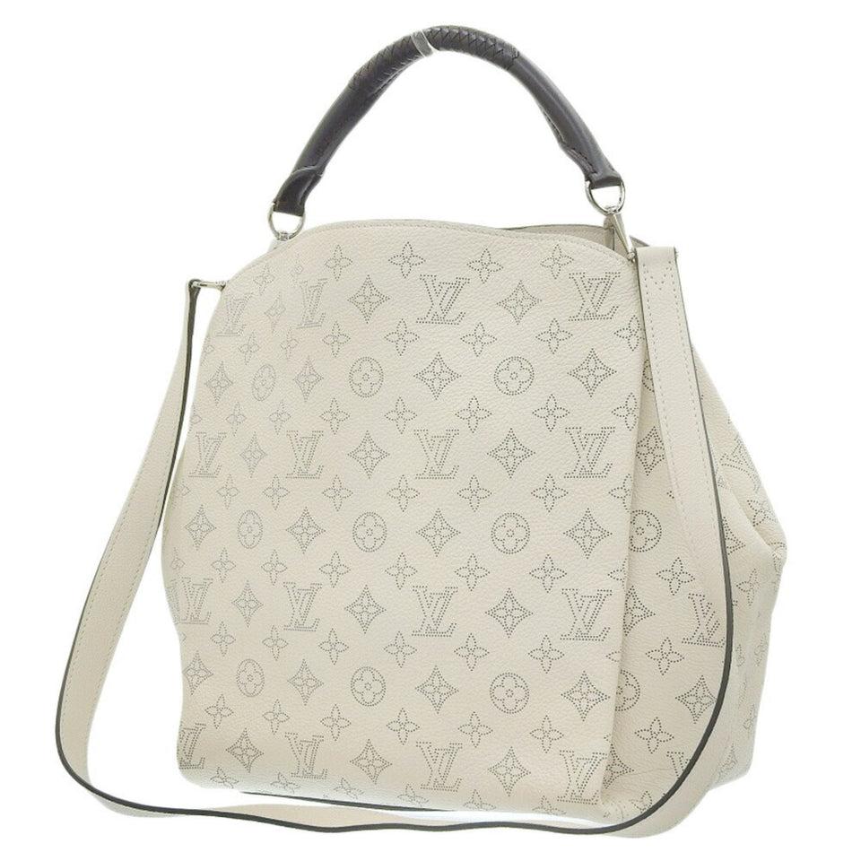 Louis Vuitton Monogram Mahina Babylon PM Shoulder Bag Punching Ivoire