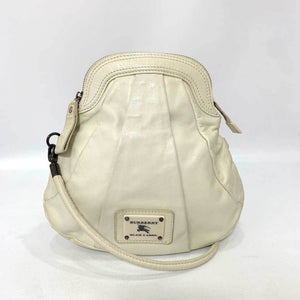 Burberry Blue Label Ivory White Leather Pochette Shoulder Bag ( )