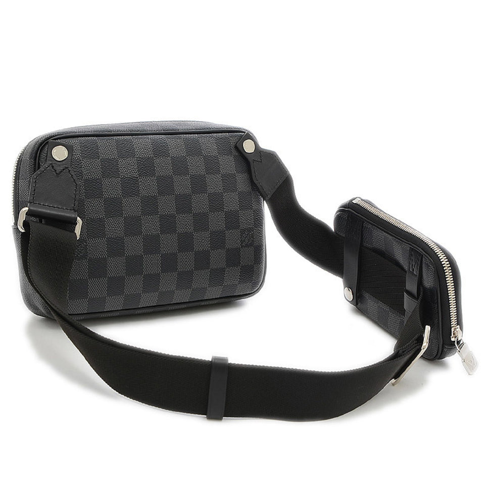 Louis Vuitton Damier Graphite Scott Messenger Shoulder Bag Men's