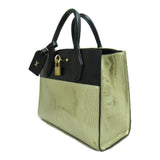 Louis Vuitton City Steamer PM 2wayShoulder Bag Gold Black leather
