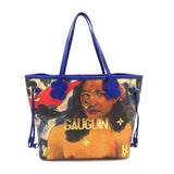 Louis Vuitton Neverfull MM Gauguin Mulch color PVC coated canvas Tote