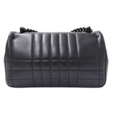 Burberry Black Leather Shoulder Bag ( )