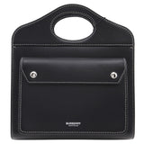 Burberry Black Leather Handbag ( )