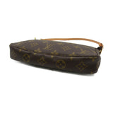 Louis Vuitton Pochette Accessoires Accessory Pouch Brown Monogram PVC coated canvas Clutch