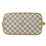 Louis Vuitton Bag Damier Azul Ladies Tote Handbag Saleya PM White Gray