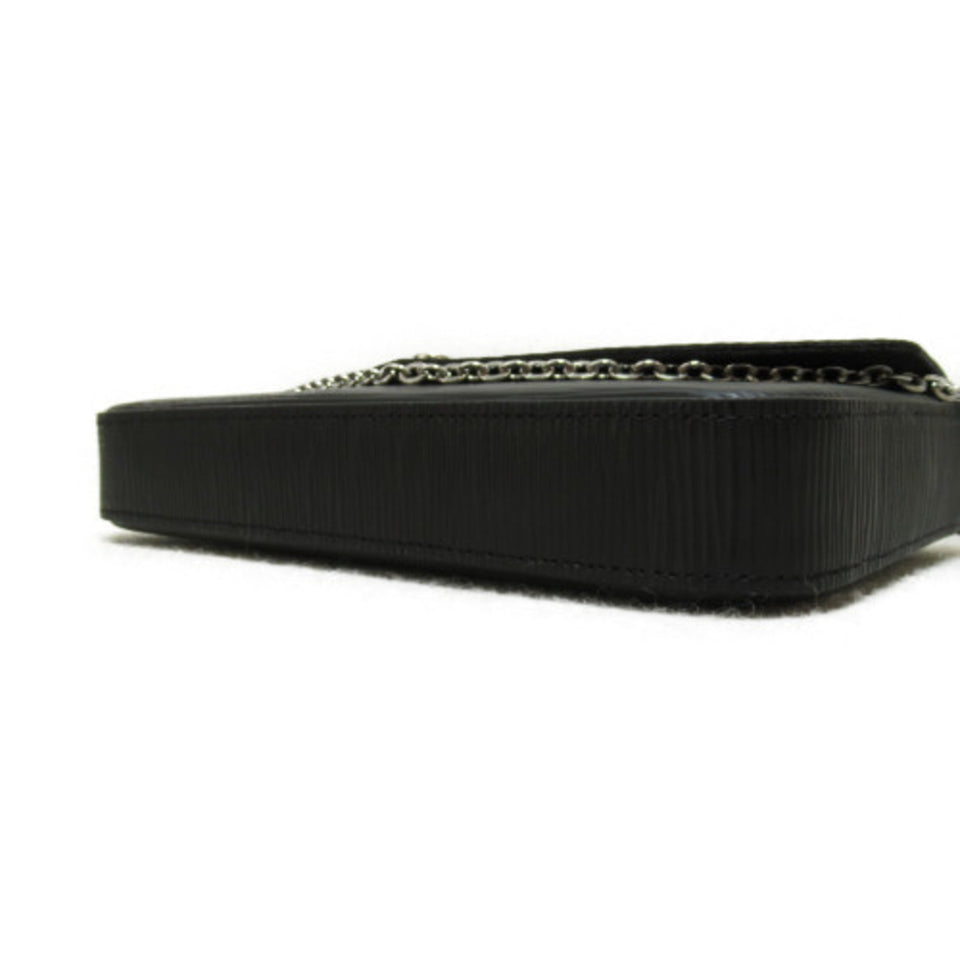 Louis Vuitton Pochette Felice Black Black Epi leather Clutch