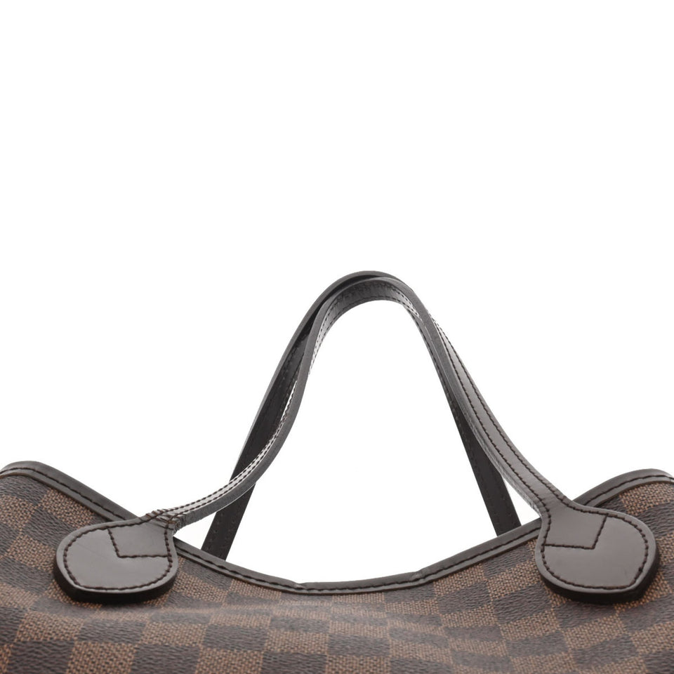 Louis Vuitton Damier Neverfull PM Brown Ladies Canvas Handbag
