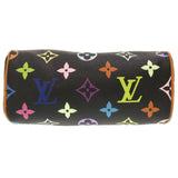Louis Vuitton Monogram Multicolor Noir Handbag Bag Black