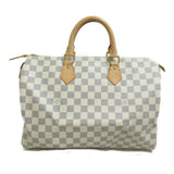 Louis Vuitton handbag White Damier Azur PVC coated canvas