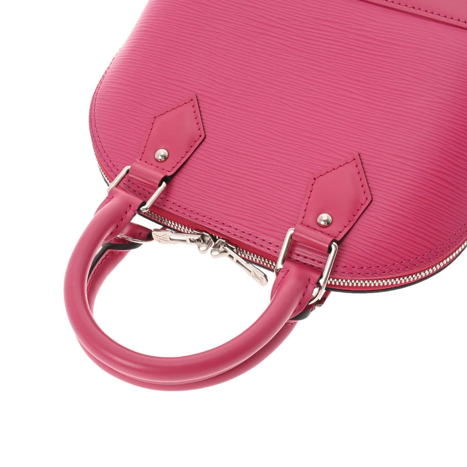 Louis Vuitton Epi Alma BB Hot Pink Women's Leather Handbag