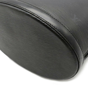Louis Vuitton Epi Cluny Shoulder Bag Leather Noir Black