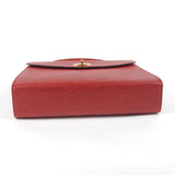 Louis Vuitton Epi Malesherbe Handbag Castilian Red