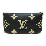 Louis Vuitton Multi Pochette Accessoires Black Monogram empreinte leather Clutch