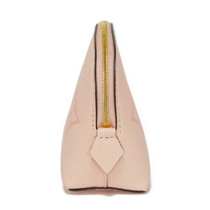 Louis Vuitton Pouch Pochette Cosmetic LV Logo Pink Monogram Empreinte by the Pool Boutonde Rose Women's Clutch