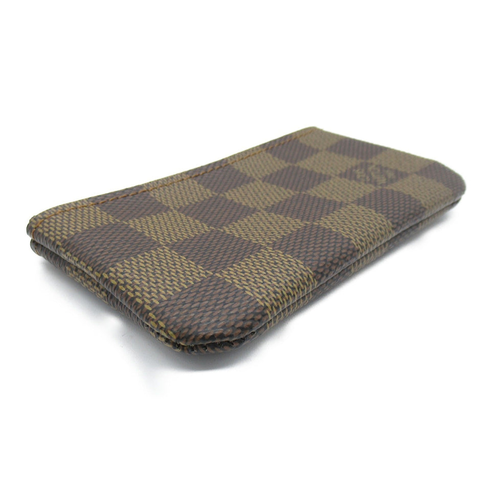 Louis Vuitton Pochette Craie Brown Ebene Damier PVC coated canvas Clutch