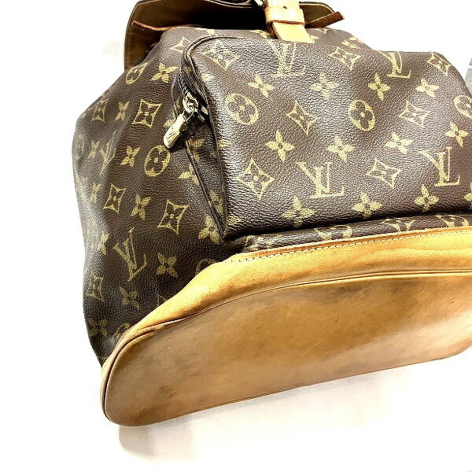 Louis Vuitton Monogram Montsouris GM Bag Rucksack Unisex