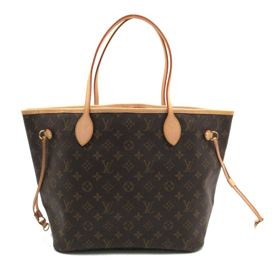 Louis Vuitton Neverfull MM Brown Beige Monogram PVC coated canvas Tote