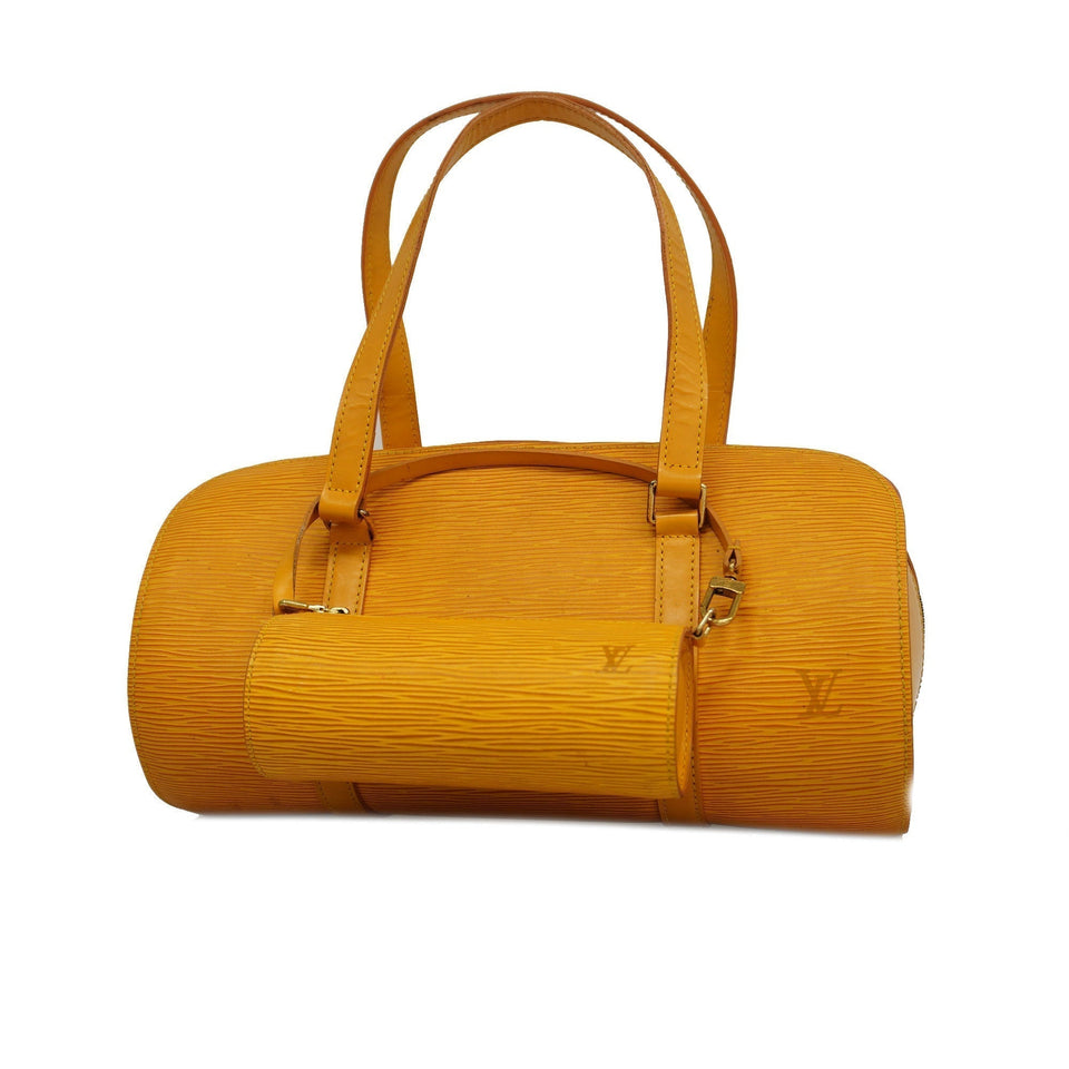Louis VuittonAuth Epi Soufflot Women's Handbag Jaune