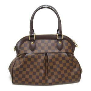 Louis Vuitton Trevi 2wayShoulder Bag Brown Ebene Damier PVC coated canvas