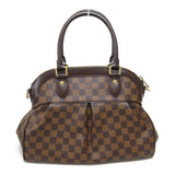 Louis Vuitton Trevi 2wayShoulder Bag Brown Ebene Damier PVC coated canvas