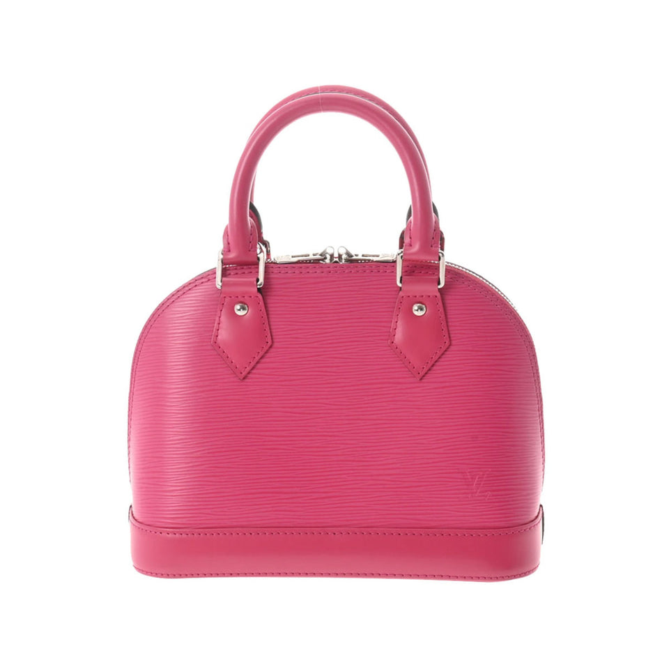 Louis Vuitton Epi Alma BB Hot Pink Women's Leather Handbag