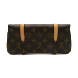 Louis Vuitton Murrell Shoulder Bag Brown Monogram PVC coated canvas