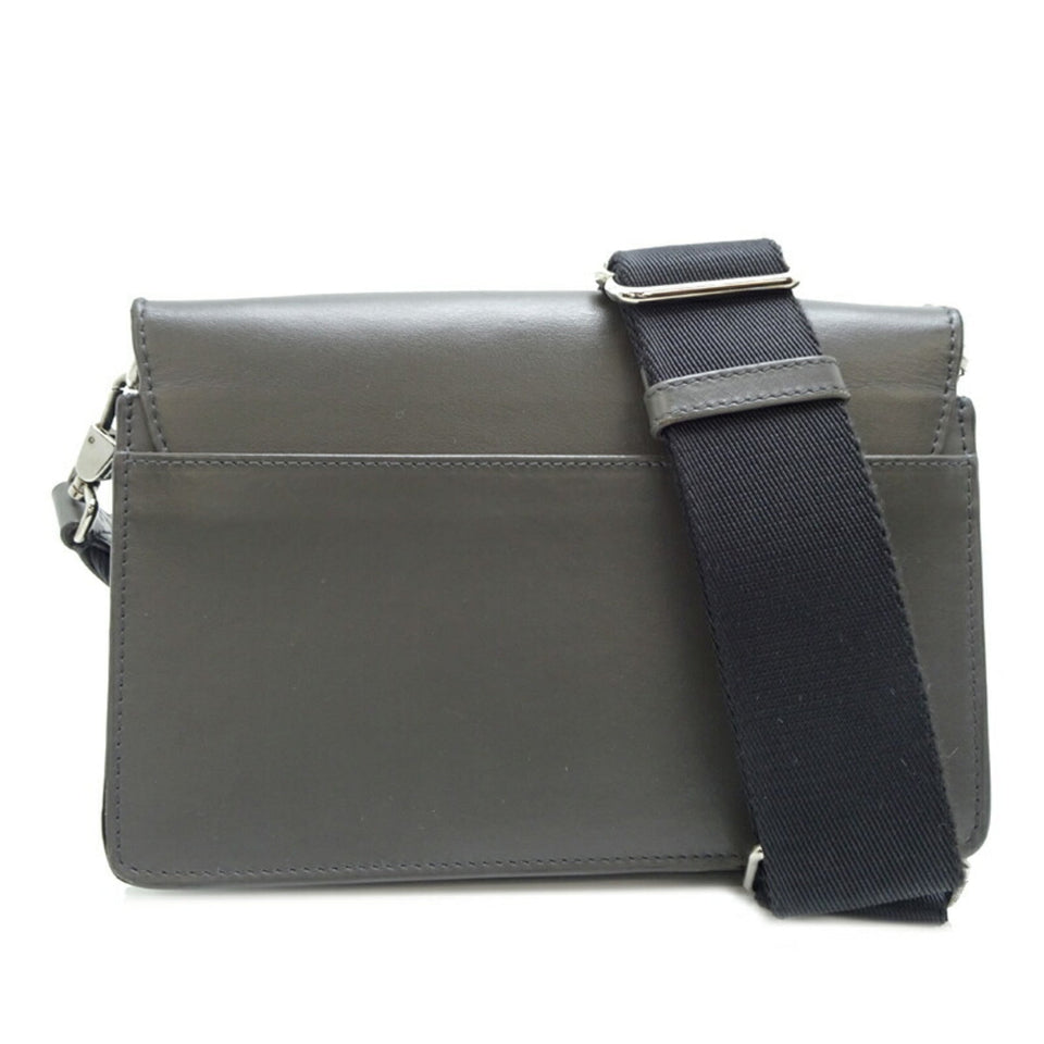 Burberry Brown Coated Canvas Shoulder Bag ( )