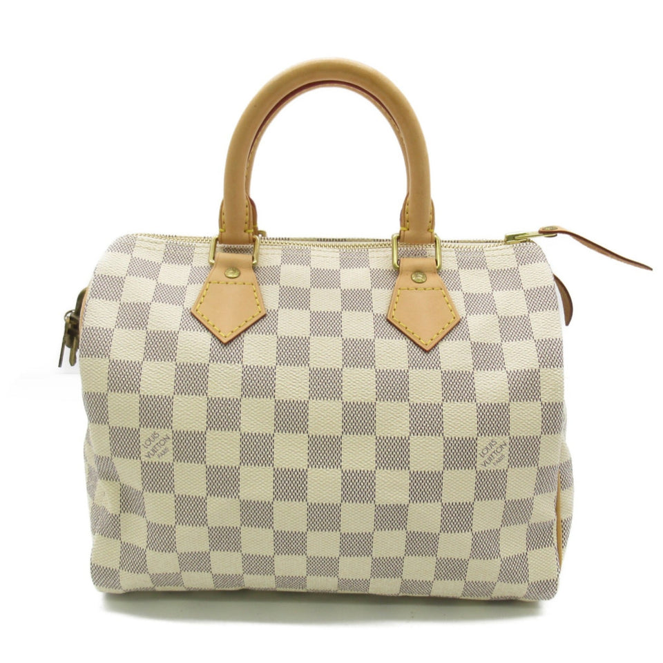Louis Vuitton handbag Gray Damier Azur PVC coated canvas