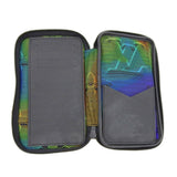 Louis Vuitton 3D Monogram Double Phone Pouch Rainbow Shoulder Black Shoulder Bag