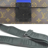 Louis Vuitton Handbag Shoulder Bag 2Way Monogram Macassar S Rock Messenger Brown Canvas Men's