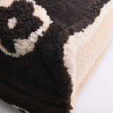 Louis Vuitton Monogram Teddy On the Go GM Handbag Brown/Ivory Women's