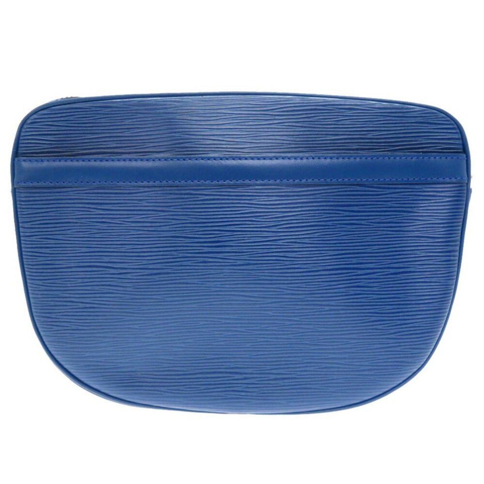 Louis Vuitton Epi Genefille Blue Shoulder Bag Louis Vuitton 0146 Louis Vuitton