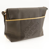 Louis Vuitton Roux Shoulder Bag Damier Jean Canvas Tail Made in Brown Crossbody 2way A4 Flap Men's