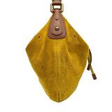 Louis Vuitton Onata GM Monogram Suede Shoulder Bag Vuitton Yellow Ladies
