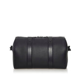 Louis Vuitton Damier Distorted City Keepall Shoulder Bag Black Grain Leather Men's Louis Vuitton