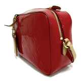 Louis Vuitton Santa Monica Shoulder Bag Red Cerise Vernis enamel