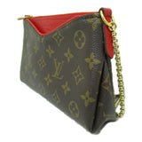 Louis Vuitton Paras clutch Brown Cerise Monogram PVC coated canvas