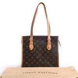 Louis Vuitton Monogram Popincourt Haut Tote Bag Brown Women's