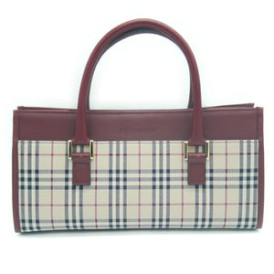 Burberry Canvas Leather Handbag ( )