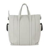 Louis Vuitton Christopher Tote Bag Taurillon Leather Bronne White Matte Black Hardware 2WAY Shoulder