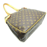 Louis Vuitton Batignolles Vertical Women's Shoulder Bag Monogram Brown