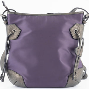 Burberry Purple Nylon Shoulder Bag ( )
