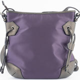 Burberry Purple Nylon Shoulder Bag ( )