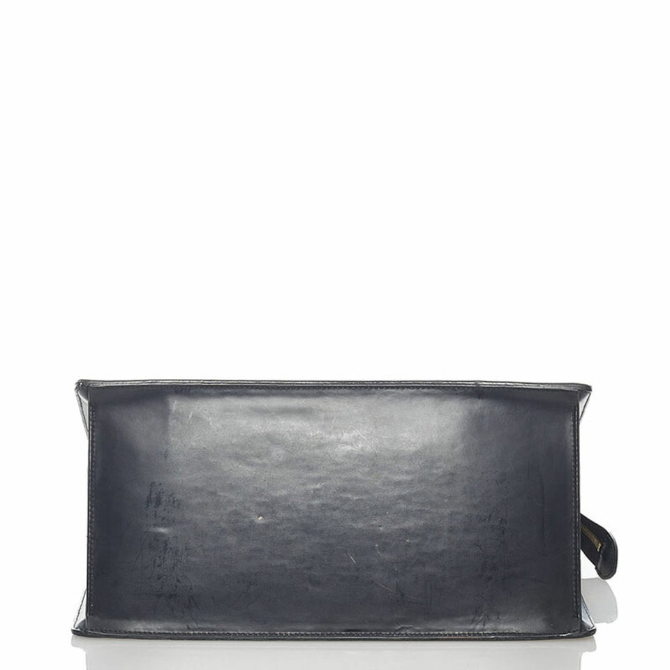 Louis Vuitton Epi Riviera Handbag Noir Leather Ladies Louis Vuitton