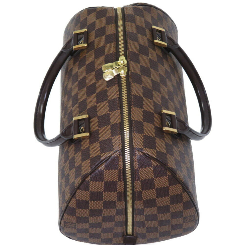 Louis Vuitton Damier Rivera MM Handbag Ebene 0039Louis Vuitton