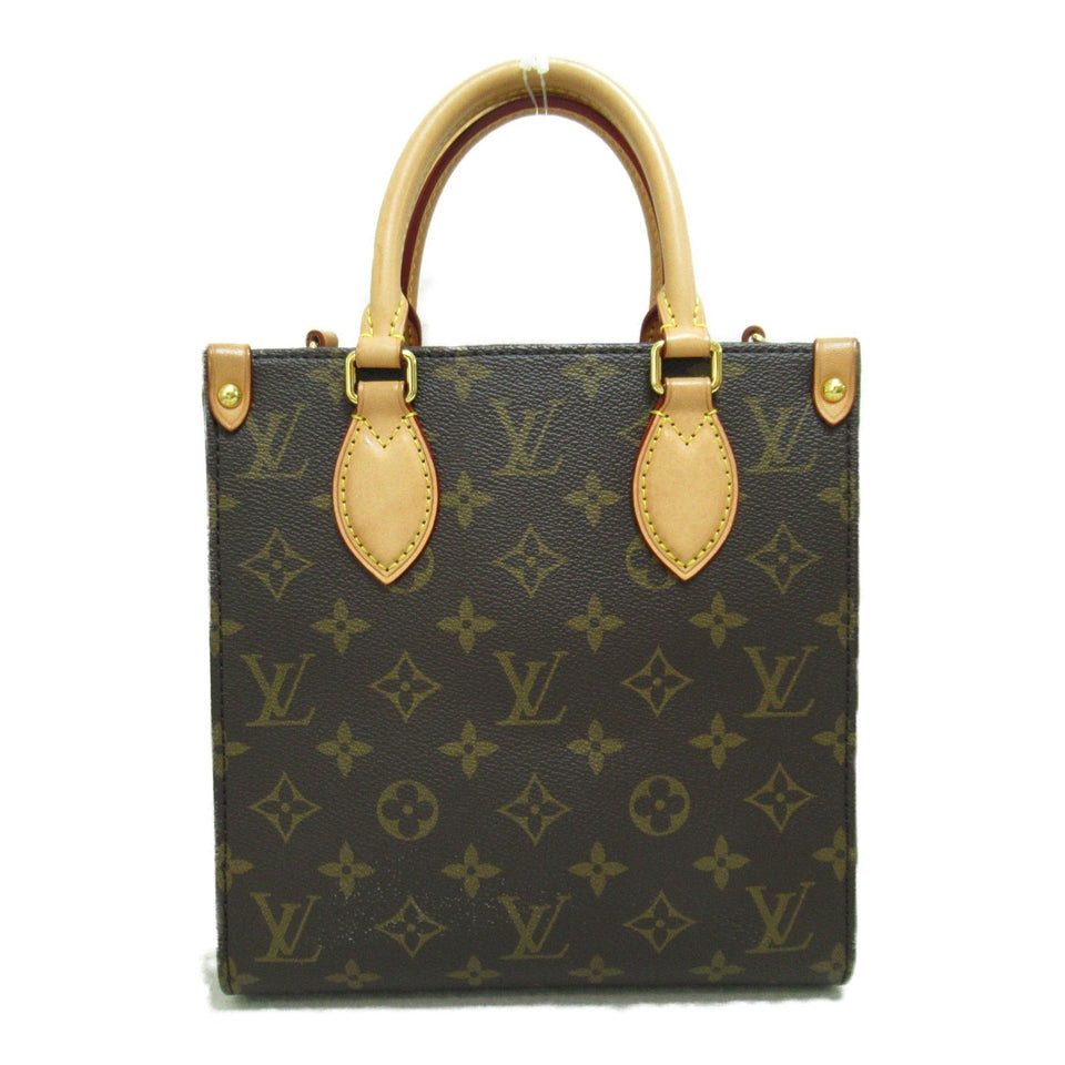 Louis Vuitton Sac PlatBB Brown Monogram PVC coated canvas Handbag