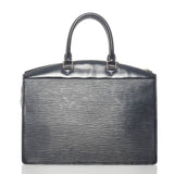 Louis Vuitton Epi Riviera Handbag Noir Leather Ladies Louis Vuitton