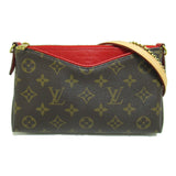 Louis Vuitton Paras clutch Brown Cerise Monogram PVC coated canvas
