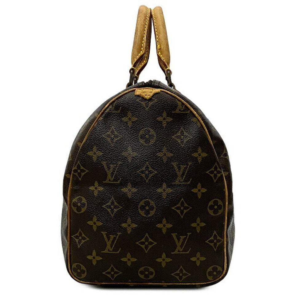 Louis Vuitton Handbag Brown Monogram Boston VL882 Louis Vuitton Women's Men's Small Nume